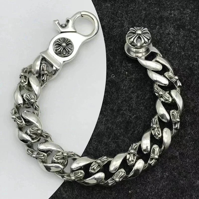 Kakobuy Chrome HeartsCross Multi-style Bracelet