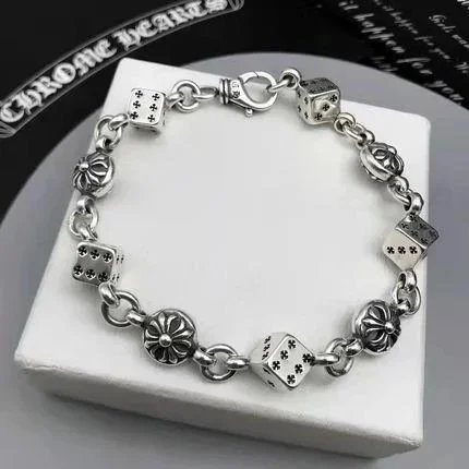 Kakobuy Chrome HeartsCross Multi-style Bracelet