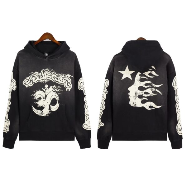 Kakobuy Hellstar High Street Ins Retro Hoodie Collection Multicolor