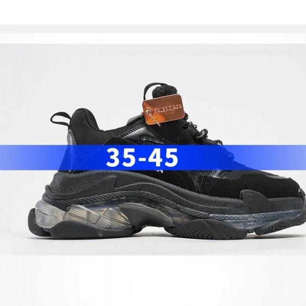 Kakobuy BALENCIAGA second generation ins heightening pops shoes black