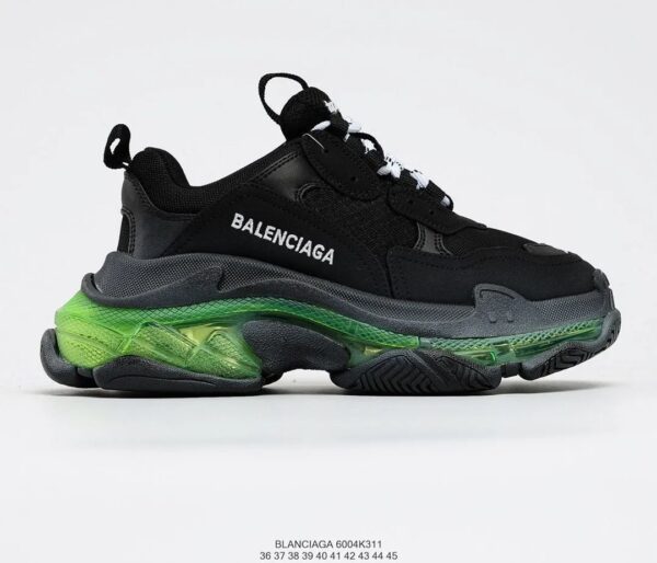 Kakobuy BALENCIAGA 2nd generation ins height increasing father shoes Dark Green