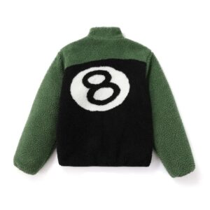 Kakobuy Stussy Black Eight Fall Chambray Baseball Jersey