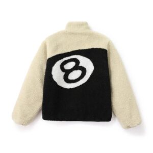 Kakobuy Stussy Black Eight Fall Chambray Baseball Jersey
