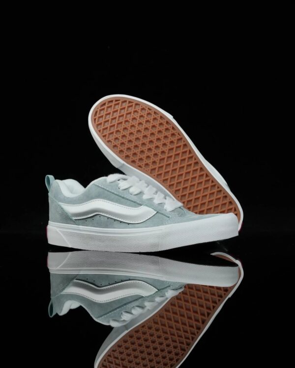 Kakobuy Vans Light Blue Suede Casual Sneakers Breathable Cushioning Everyday Wear Shoes