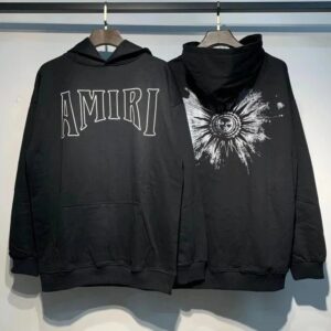 Kakobuy Amiri Logo Print Ink Splash Hoodie Multicolor Collection