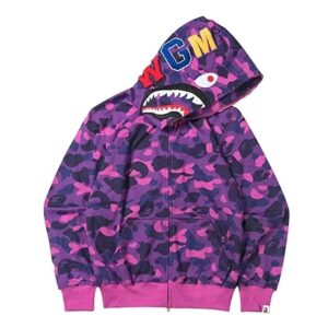 Kakobuy Bape Shark Head Multicolor Hoodie