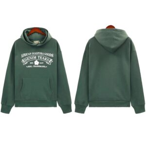 Kakobuy DENIM TEARS Chaos Hoodie|Torn Rainbow
