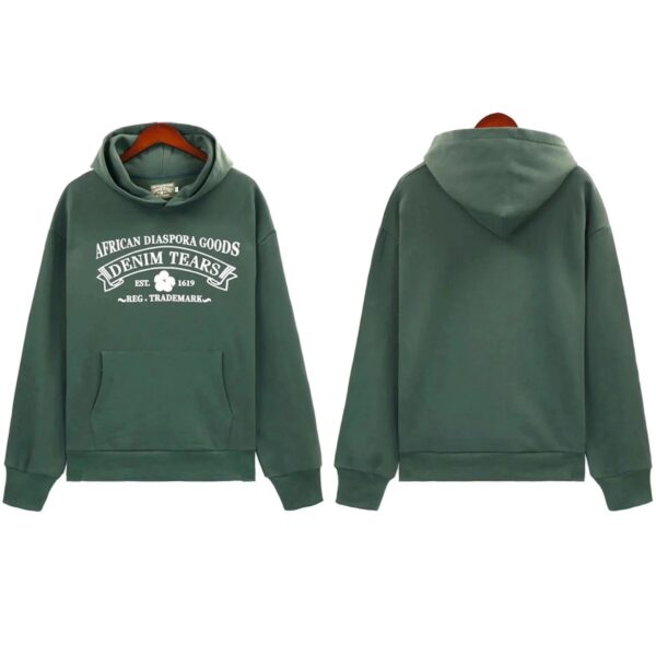 Kakobuy DENIM TEARS Chaos Hoodie｜Torn Rainbow
