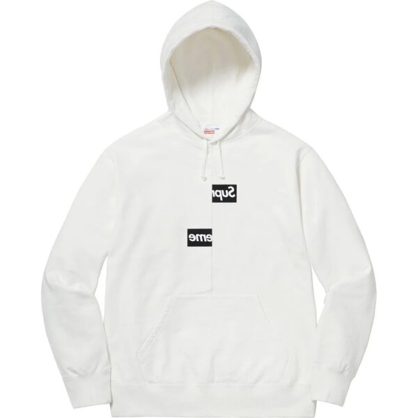 Kakobuy Supreme Classic Logo Hoodie in a variety of colors.