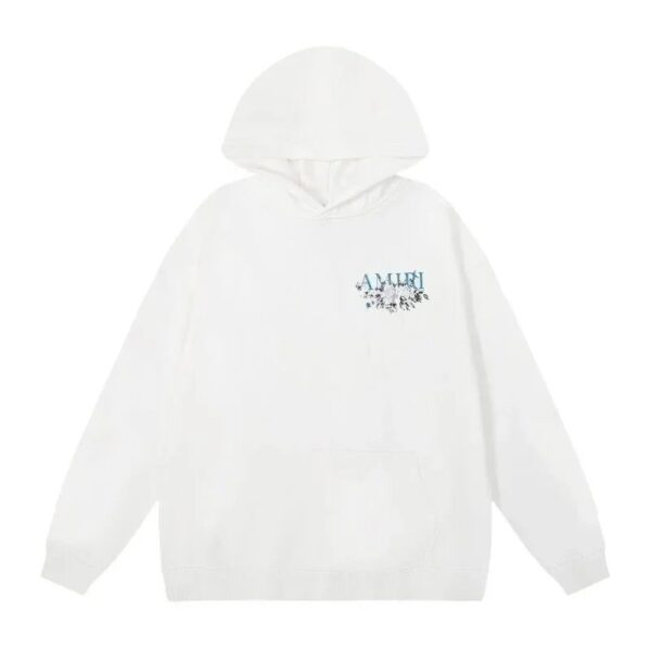 Kakobuy Amiri Logo Print Ink Splash Hoodie Multicolor Collection