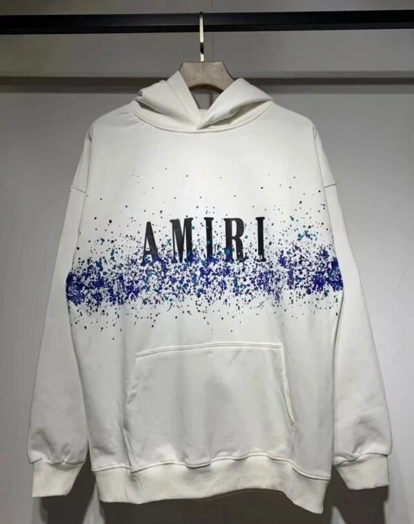 Kakobuy Amiri Logo Print Ink Splash Hoodie Multicolor Collection
