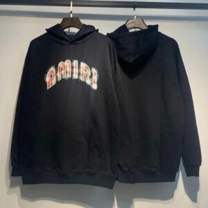 Kakobuy Amiri Logo Print Ink Splash Hoodie Multicolor Collection