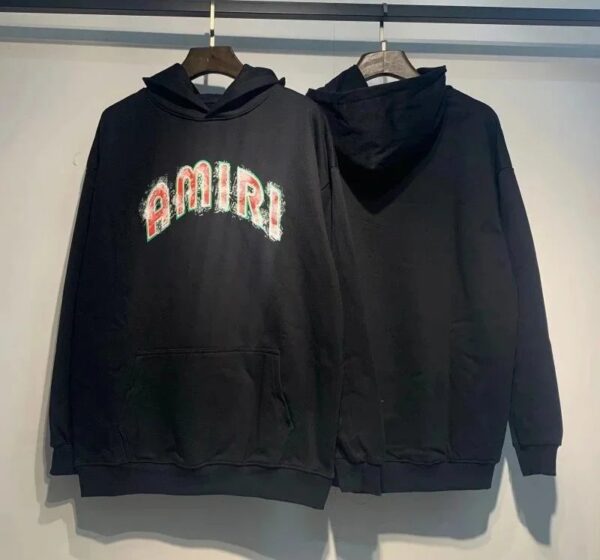 Kakobuy Amiri Logo Print Ink Splash Hoodie Multicolor Collection