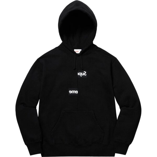 Kakobuy Supreme Classic Logo Hoodie in a variety of colors.