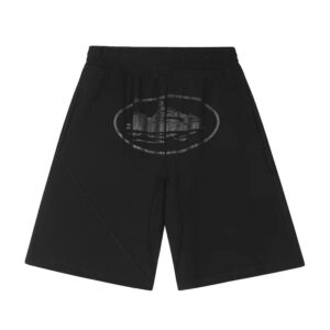 Kakobuy Corteiz logo print multicolor terry shorts