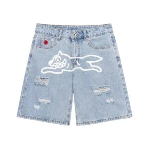Kakobuy Billionaire Boys Club Printed Logo Denim Shorts Collection