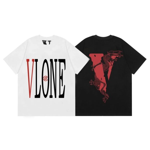 Kakobuy VLONE high quality dragon big V short sleeve