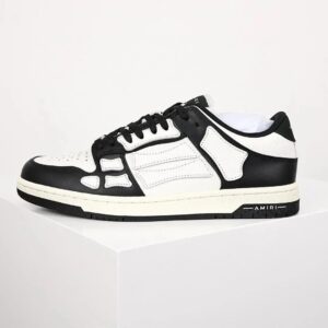 Kakobuy AmiriSkeleton Low-Skel top Sneakers regular white bone velvet tail