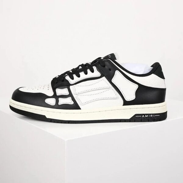 Kakobuy AmiriSkeleton Low-Skel top Sneakers regular white bone velvet tail