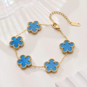 Kakobuy Van Cleef & ArpelsClassic Five Flower Bracelet