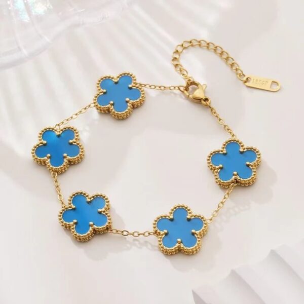 Kakobuy Van Cleef & ArpelsClassic Five Flower Bracelet