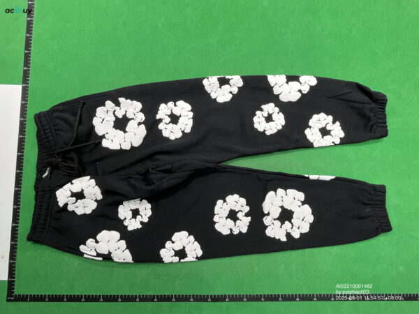 Kakobuy DENIM TEARS Foam Flower Sweatpants Hot!