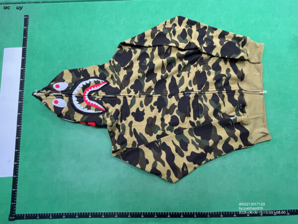 Kakobuy Bape Shark Head Multicolor Hoodie