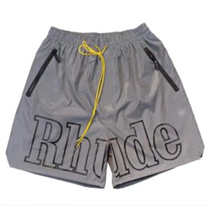 Kakobuy RHUDE Reflective Alphabet Print Beach Shorts