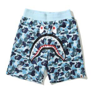 Kakobuy bape shark camouflage casual shorts