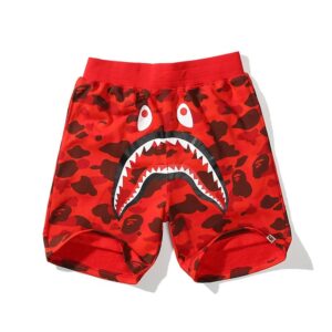 Kakobuy bape shark camouflage casual shorts