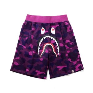 Kakobuy bape shark camouflage casual shorts