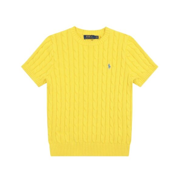 Kakobuy Ralph Lauren Embroidered Pony Logo Cable-Knit Round Neck Sweater