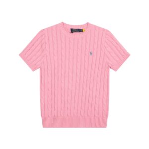 Kakobuy Ralph Lauren Embroidered Pony Logo Cable-Knit Round Neck Sweater