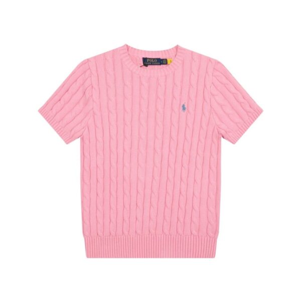 Kakobuy Ralph Lauren Embroidered Pony Logo Cable-Knit Round Neck Sweater
