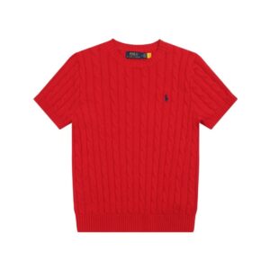 Kakobuy Ralph Lauren Embroidered Pony Logo Cable-Knit Round Neck Sweater