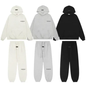 Kakobuy FOG ESSENTIALS Small Letter Logo Multi-Color Hoodie Set