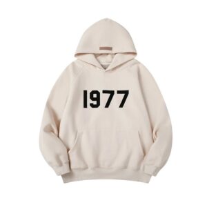Kakobuy FOG Season 8 ESSENTIALS Sub-line 1977 Digital Flocked Sweatshirt and Sweatpants Set