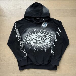 Kakobuy Hell Star Washed Vintage Hoodie Unisex Couples Sweatshirt Set