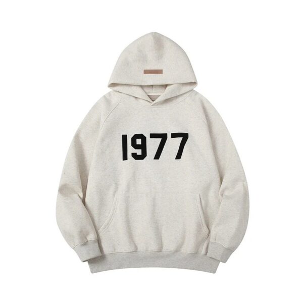 Kakobuy FOG Season 8 ESSENTIALS Sub-line 1977 Digital Flocked Sweatshirt and Sweatpants Set