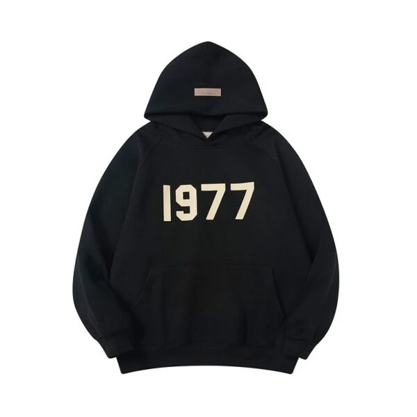 Kakobuy FOG Season 8 ESSENTIALS Sub-line 1977 Digital Flocked Sweatshirt and Sweatpants Set