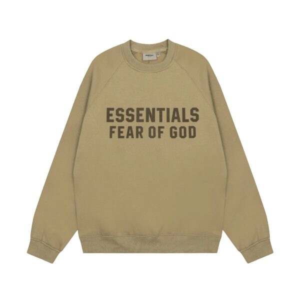 Kakobuy FOG Flocked ESSENTIALS Season 10 Replica High Street Sweatshirt Jacket