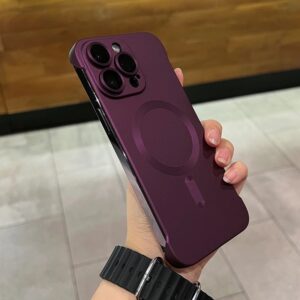 Kakobuy Metal paint frameless magnetic iPhone case