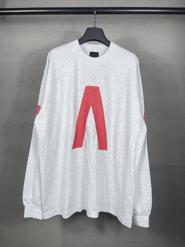 Kakobuy Balenciaga High Version 2025 Archive Collaboration Cracked Print Washed Distressed Long Sleeve
