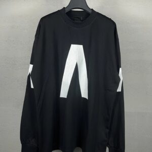 Kakobuy Balenciaga High Version 2025 Archive Collaboration Cracked Print Washed Distressed Long Sleeve
