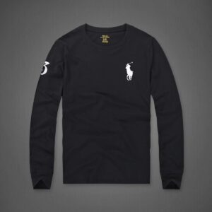 Kakobuy Ralph Lauren Long Gold Label Round Neck 100% Cotton Embroidered Horse Logo Polo Shirt