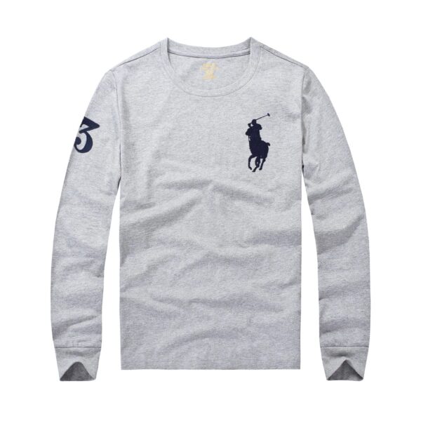 Kakobuy Ralph Lauren Long Gold Label Round Neck 101% Cotton Embroidered Horse Logo Polo Shirt