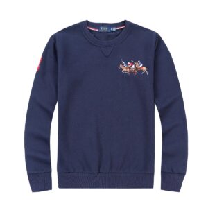 Kakobuy Ralph Lauren Men's Three-Color Horse and Cow Belly Round Neck Sweatshirt Undershirt