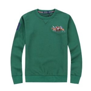 Kakobuy Ralph Lauren Men's Three-Color Horse and Cow Belly Round Neck Sweatshirt Undershirt