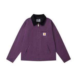 Carhartt WIP Detroit Jacket Solid-Color Blanket-Lined Workwear Jacket