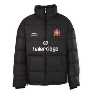 Balenciaga Black Streetwear Down Jacket